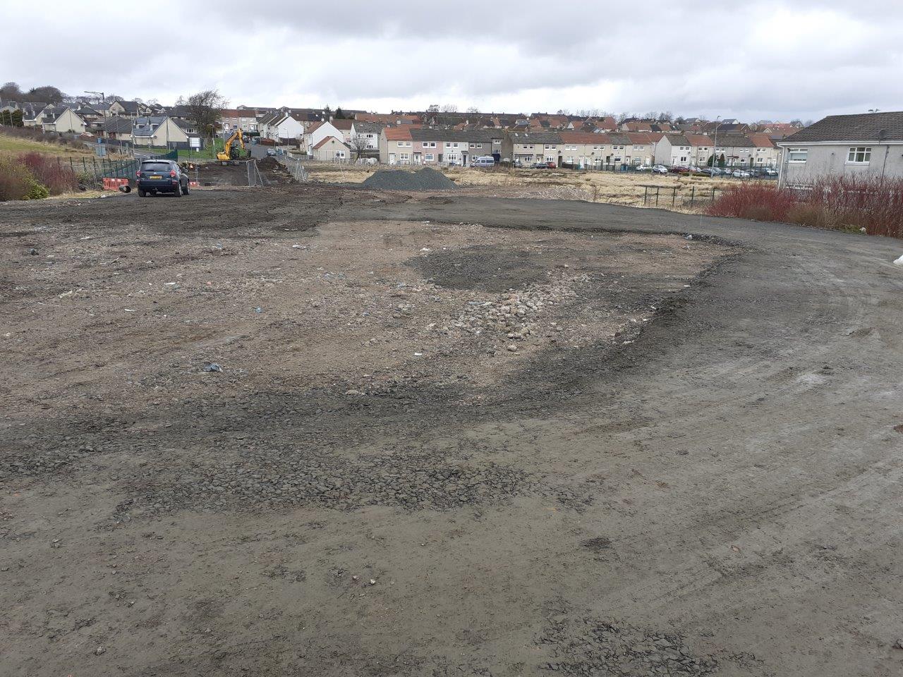 Work begins on new council homes at Plains site North Lanarkshire Council
